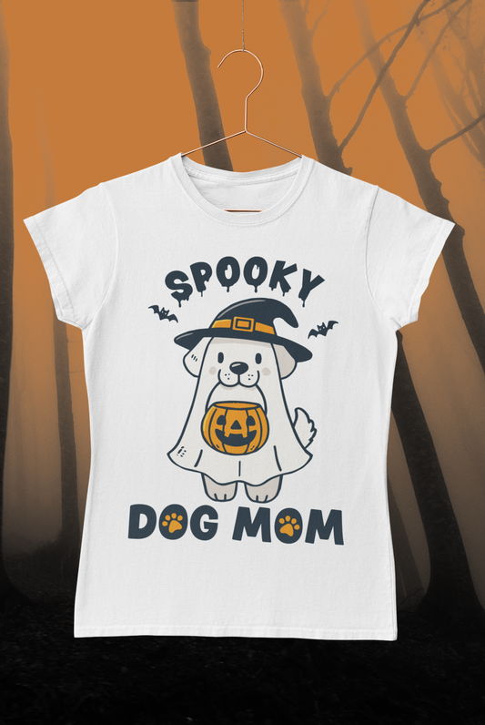 SPOOKY DOG MOM - Halloween T-Shirt