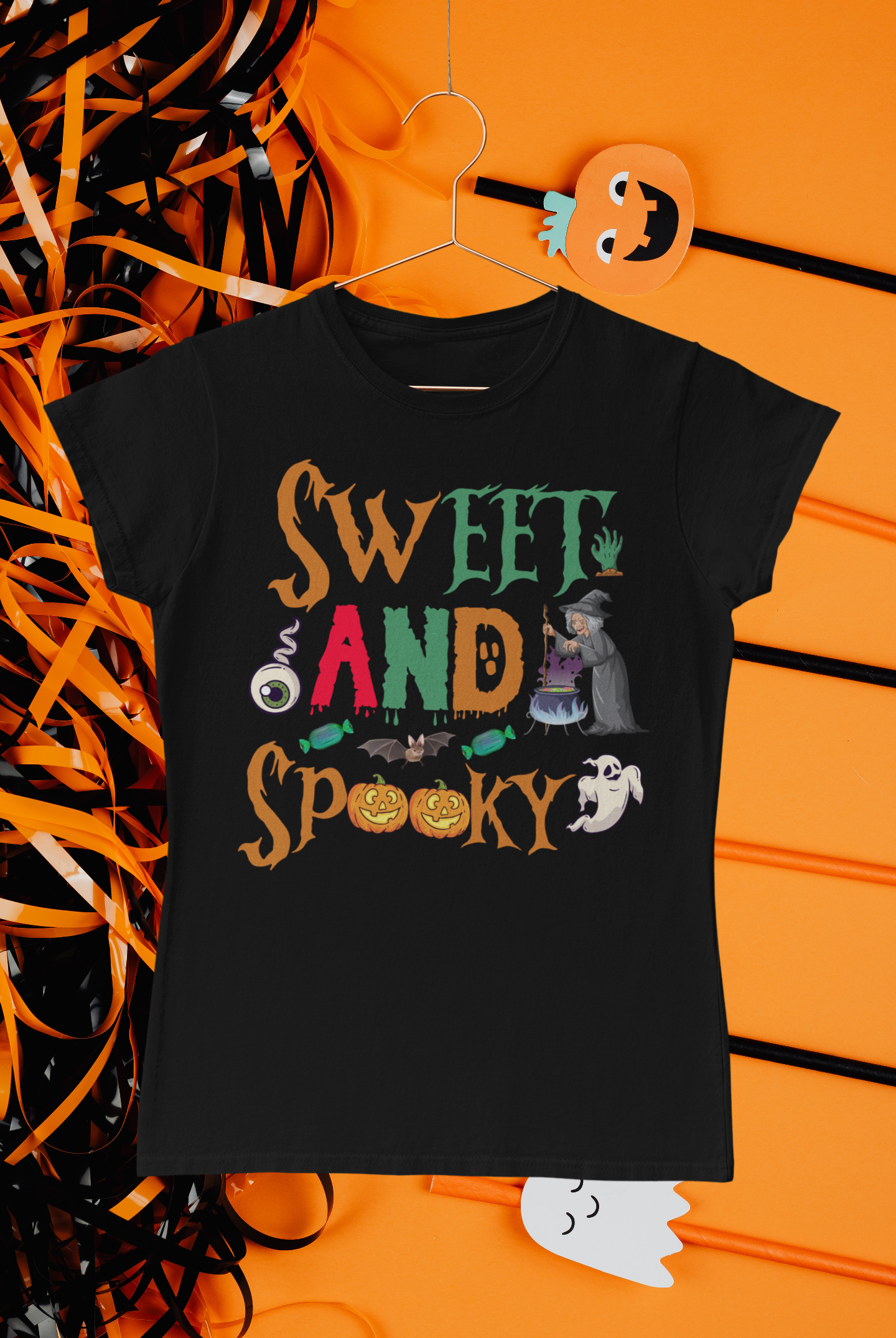 Sweet And Spooky - Halloween T-Shirt