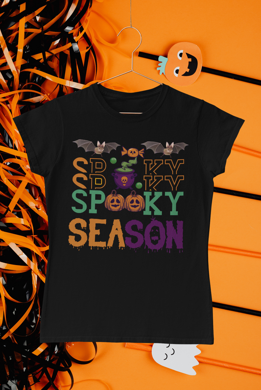 SPOOKY SPOOKY SPOOKY SEASON - Halloween T-Shirt