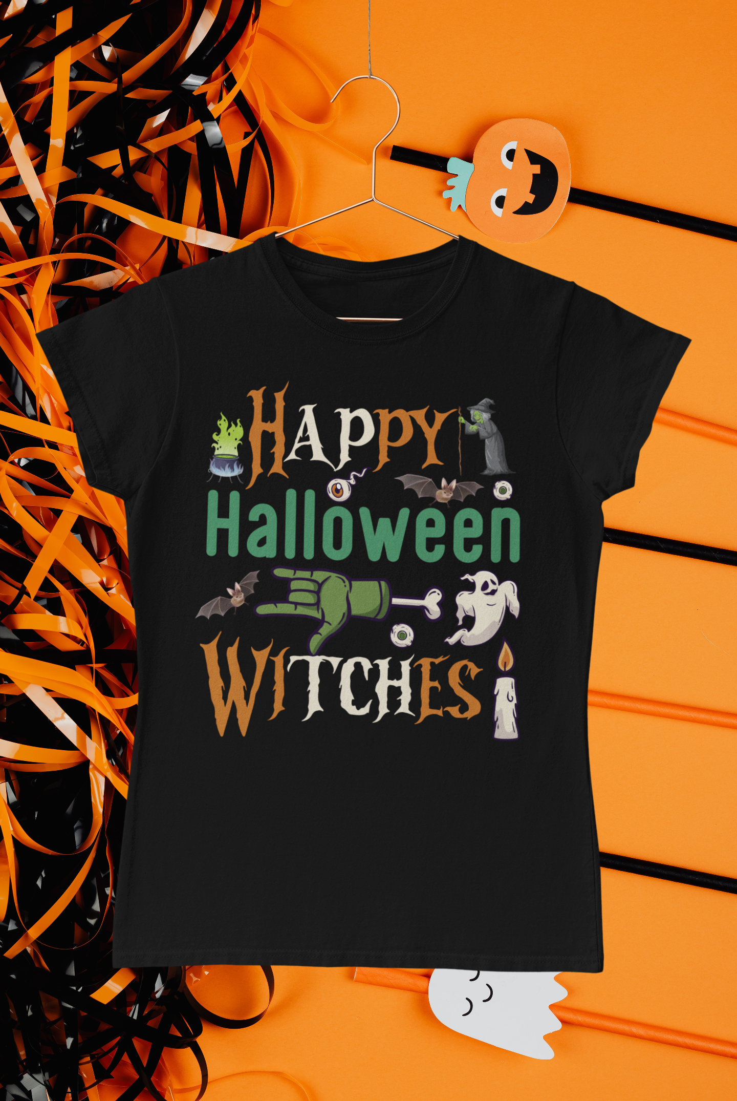 Happy Halloween Witches - T-Shirt