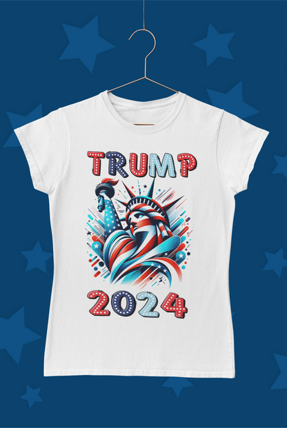 "Trump 2024 Statue of Liberty" T-Shirts