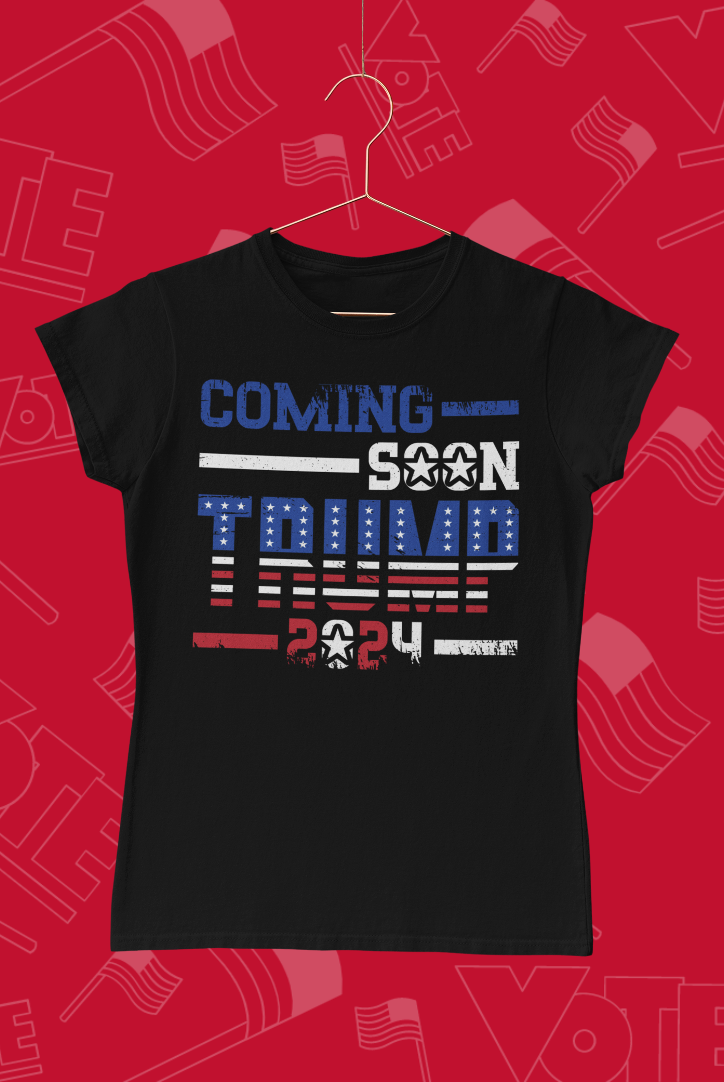 "Coming Soon Trump 2024" T-Shirt