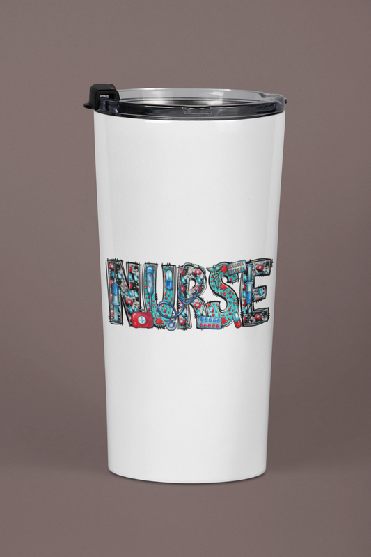 "Nurse" Graphic 20 oz. Tumbler