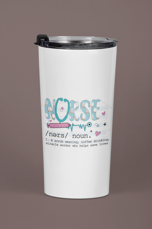 "Nurse Definition" Graphic 20 oz. Tumbler