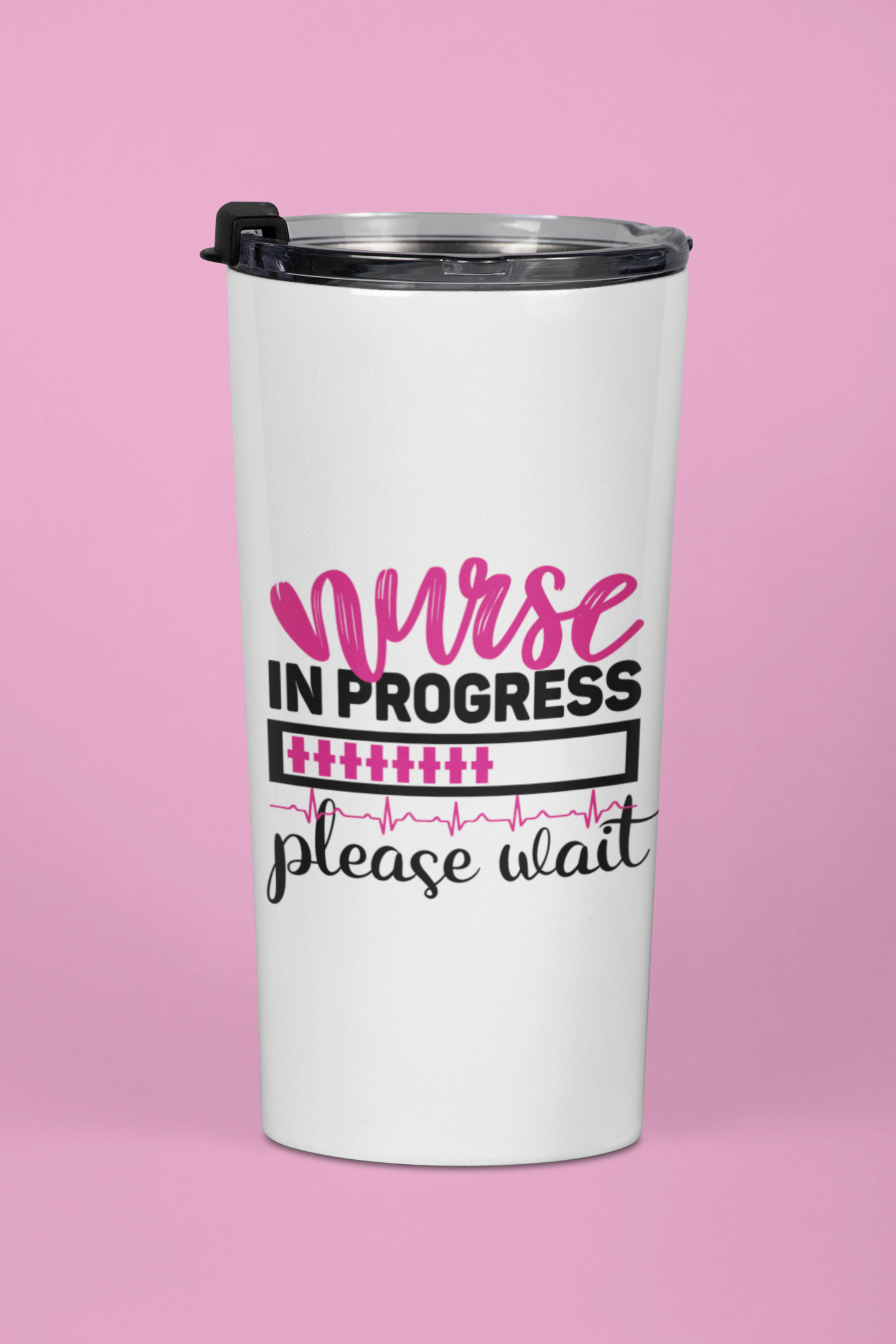 "Nurse In Progress Please Wait" 20 oz. Tumbler