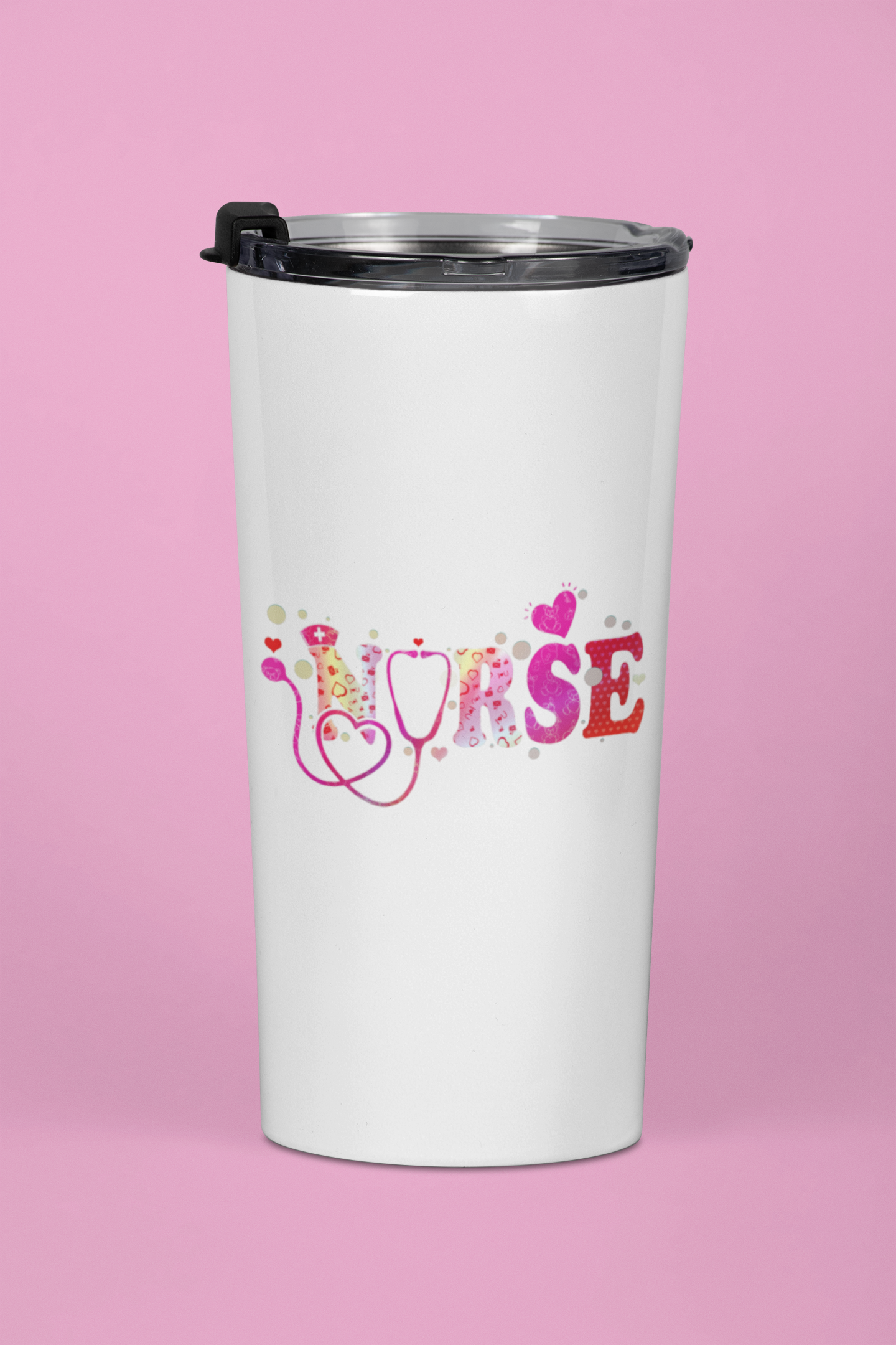 "Nurse" Graphic 20 oz. Tumbler