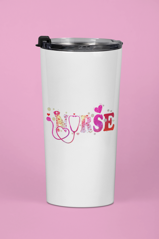 "Nurse" Graphic 20 oz. Tumbler