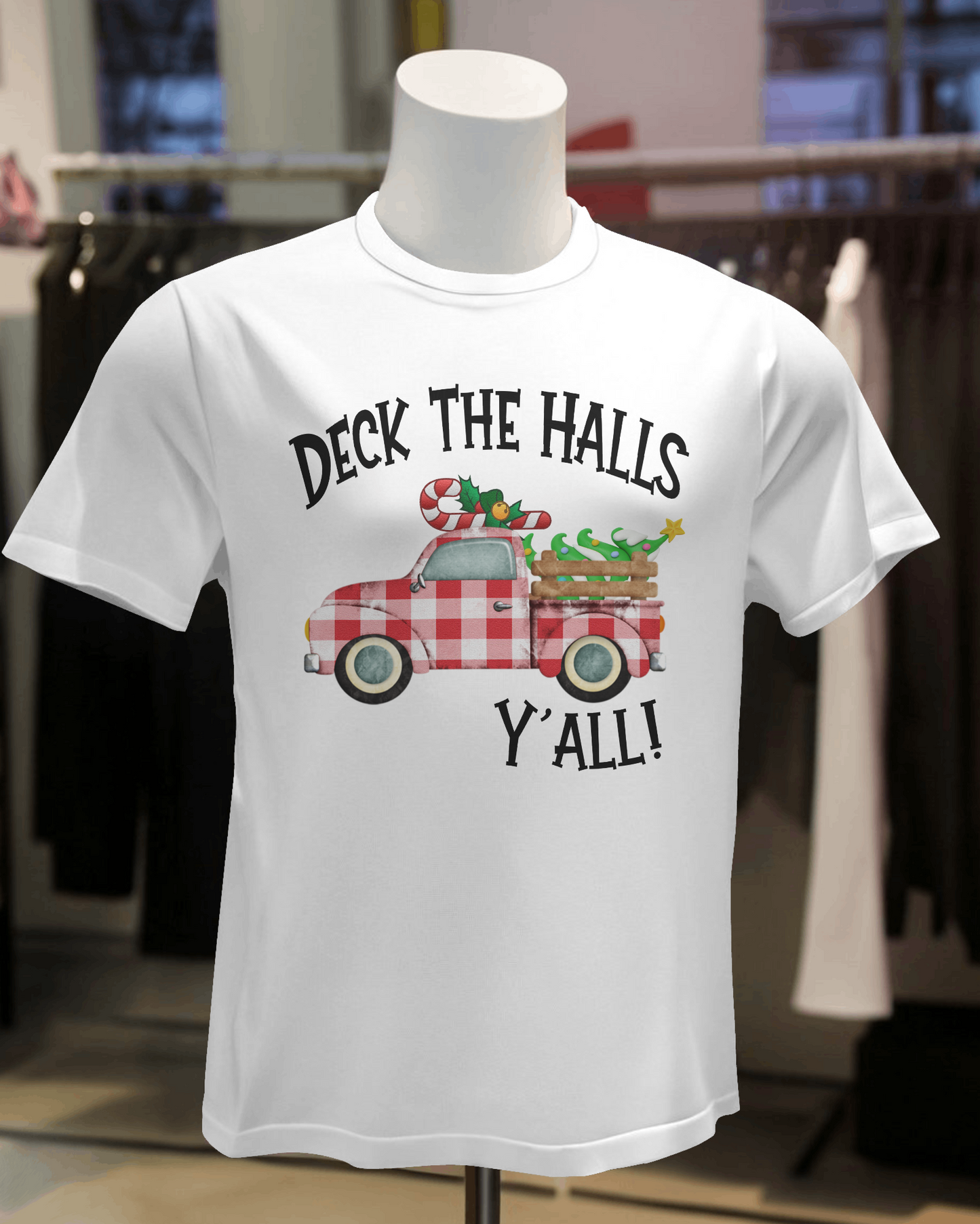 "Deck The Halls Ya'll" T-Shirt