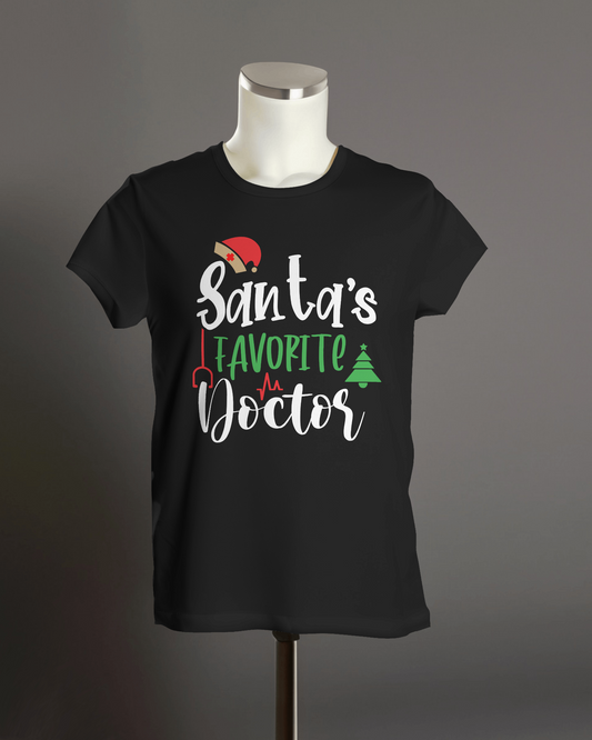 "Santas Favorite Doctor" T-Shirt