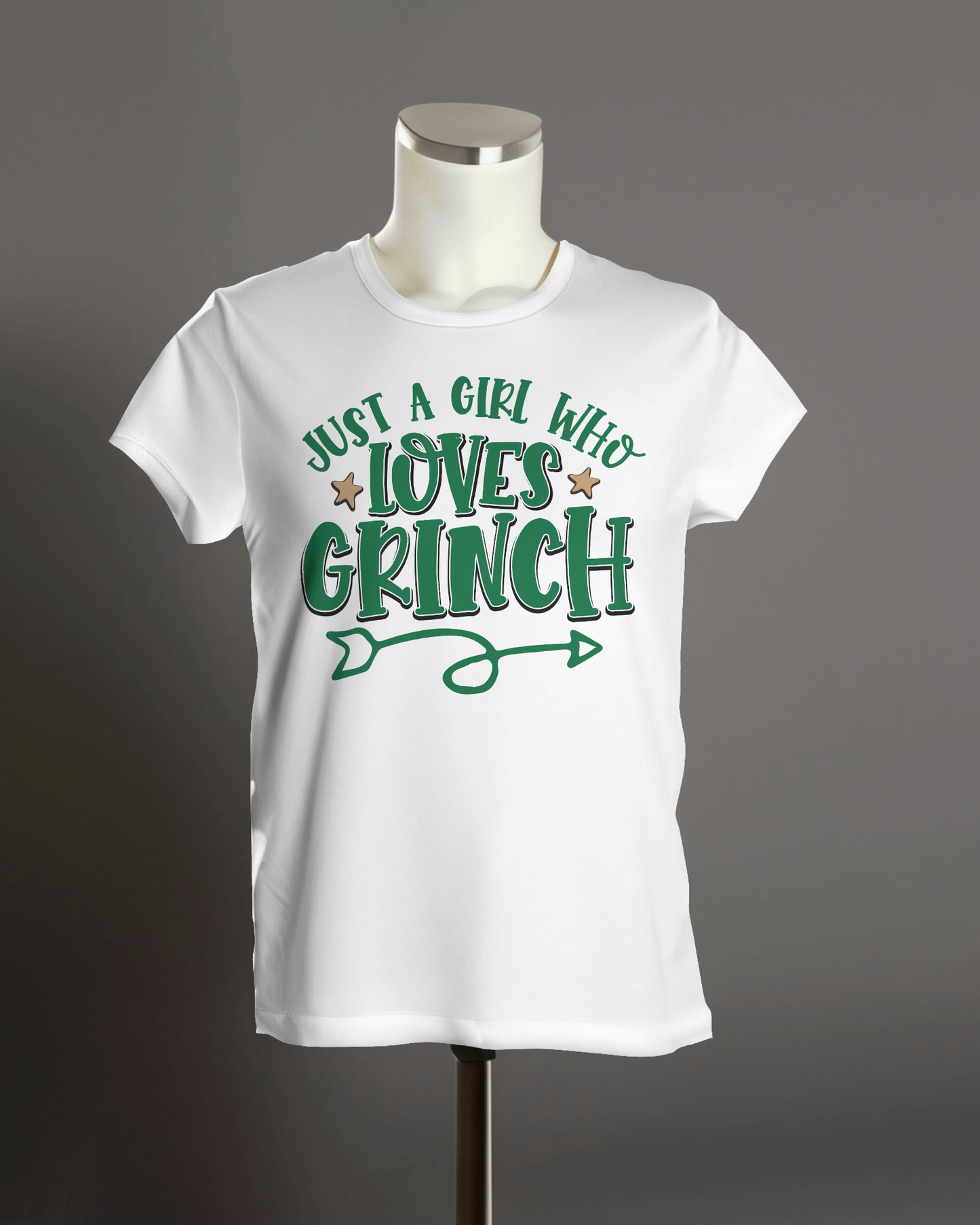 "Just A Girl Who Loves Grinch" T-Shirt