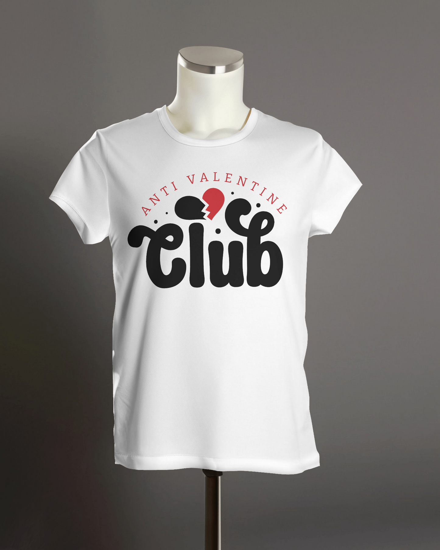 "Anti-Valentine Club" T-Shirt.