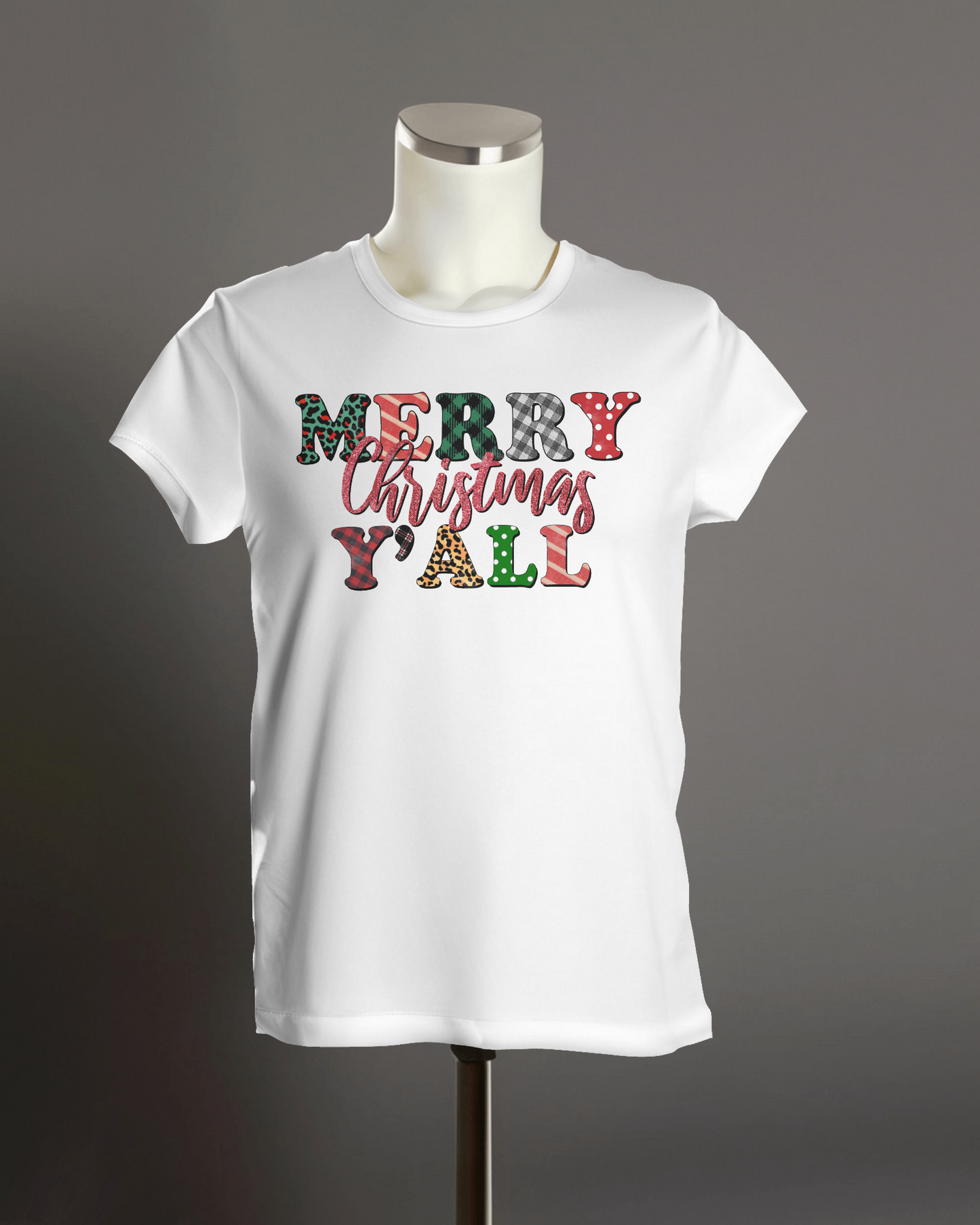 Merry Christmas Y'all" T-Shirt