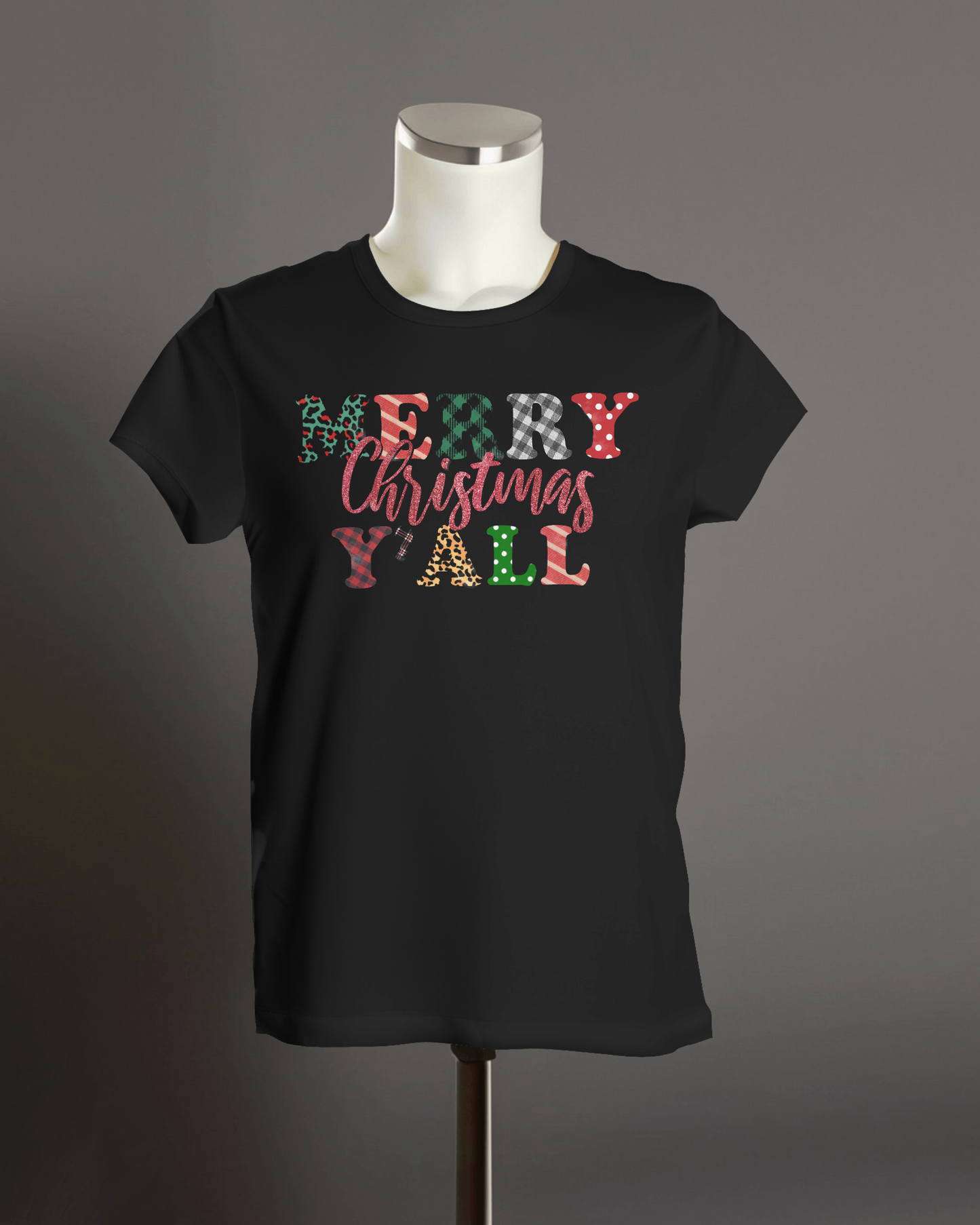 Merry Christmas Y'all" T-Shirt