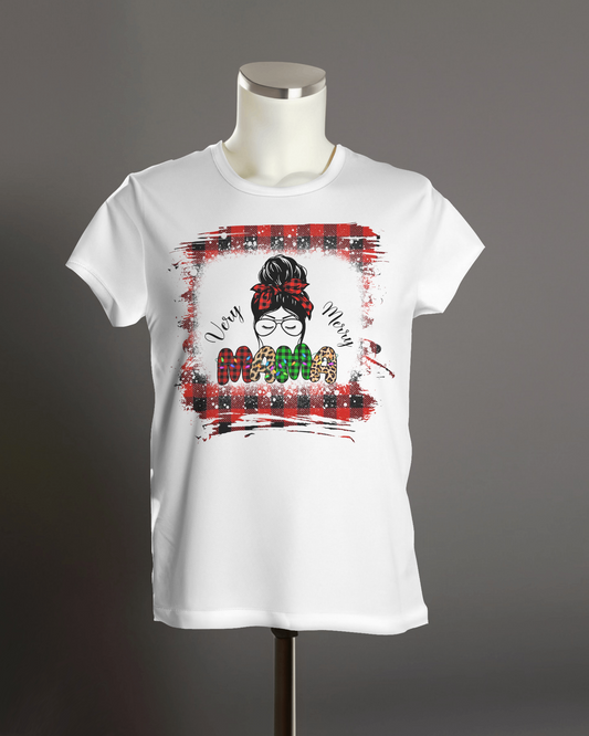 "Very Merry Mama" T-Shirt