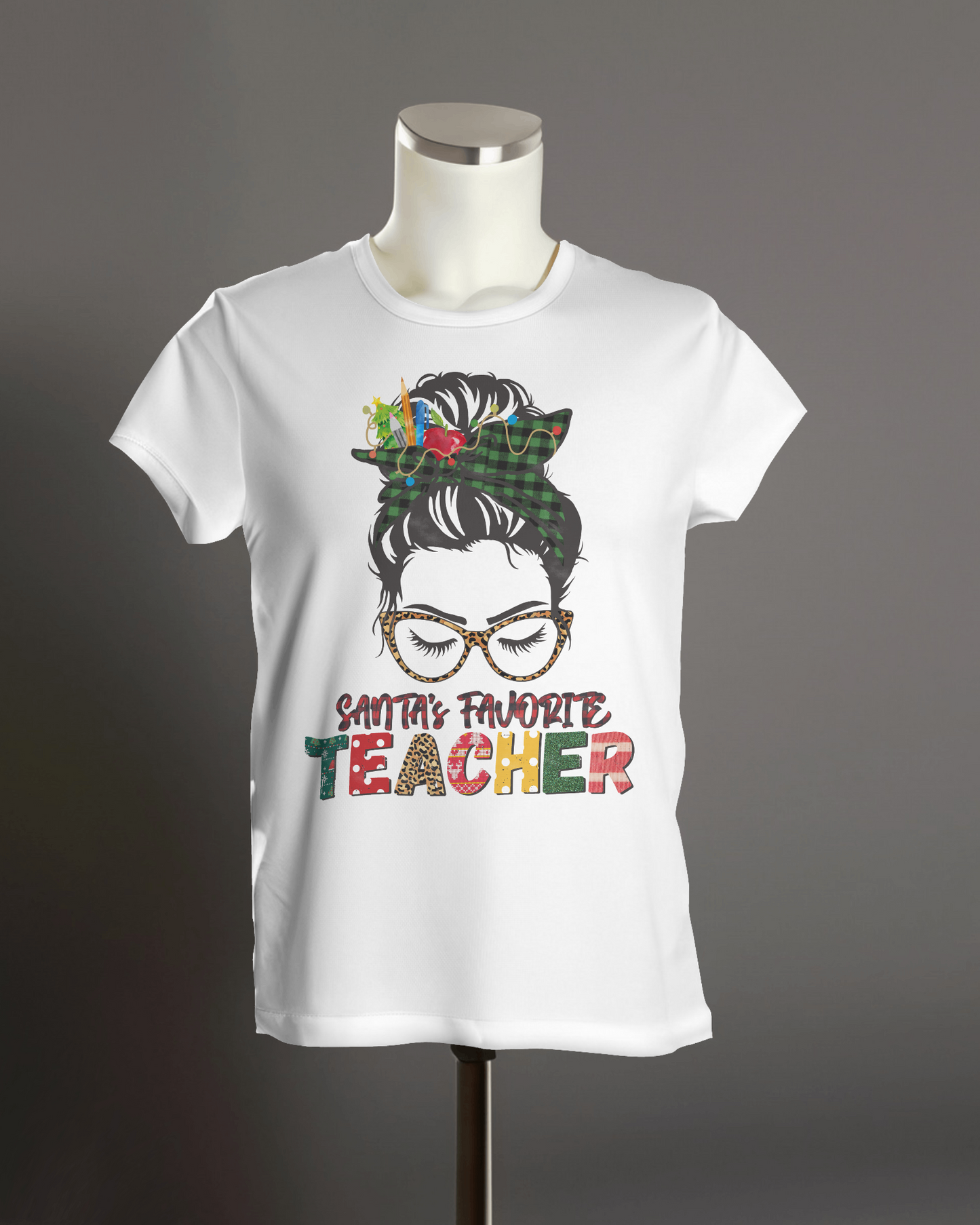 "Santa's Favorite Teacher" T-Shirt