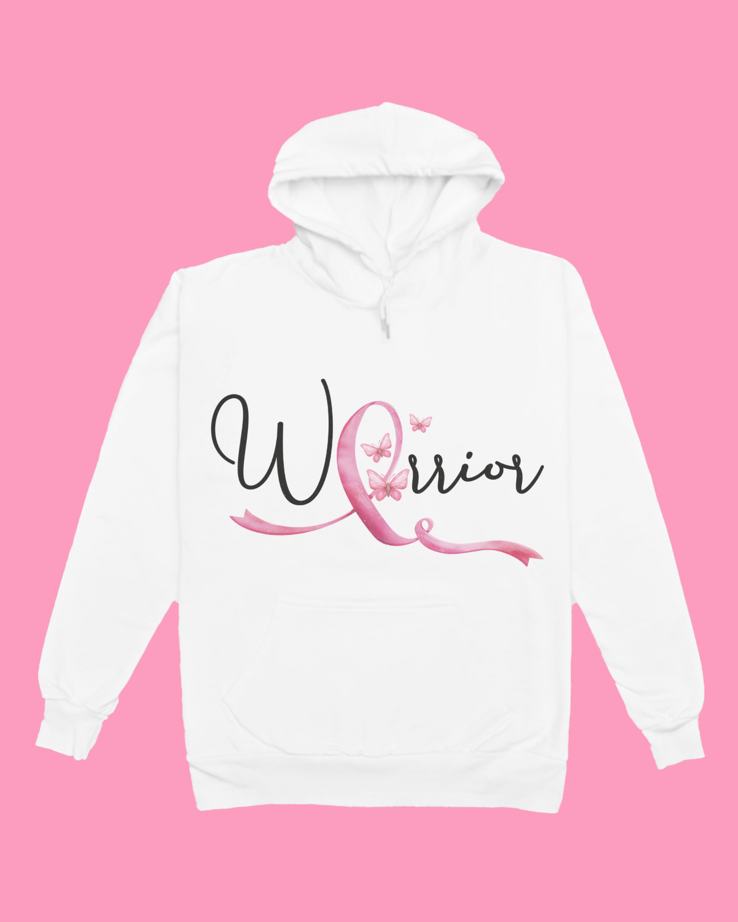 "Warrior" - Breast Cancer Awareness Sweatshirt